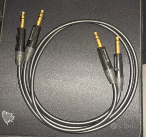 Coppia cavi bilanciati Van Damme 1 Metro trs