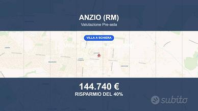 Immobile in asta di 163 m² con box auto a Anzio