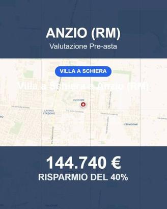Immobile in asta di 163 m² con box auto a Anzio