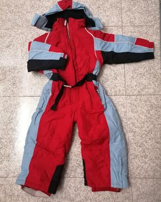 tuta da sci intera 104 cm 