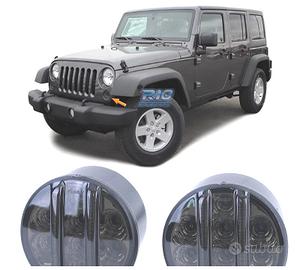 FRECCIE ANTERIORI JEEP WRANGLER JK 07-17 LED NERO 