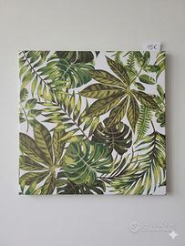 Quadro stampa su tela motivo Tropical / Jungle - C