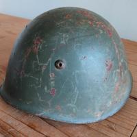 Elmetto 33 ex R.E. rimontato post WW2
