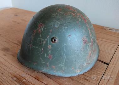 Elmetto 33 ex R.E. rimontato post WW2
