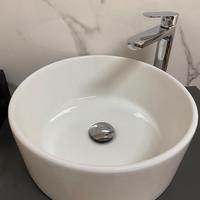 Lavabo da appoggio tondo