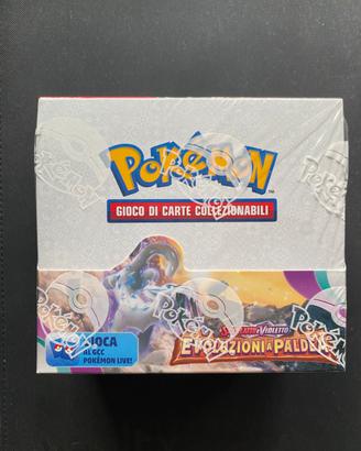 Pokemon Evoluzioni a Paldea Display Sealed Ita