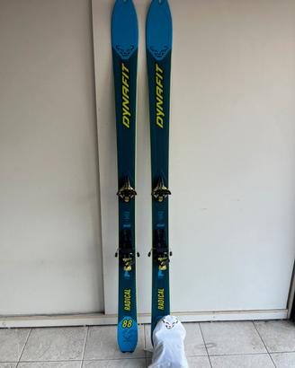 Scialpinismo Dynafit radical 88 lunghezza 174