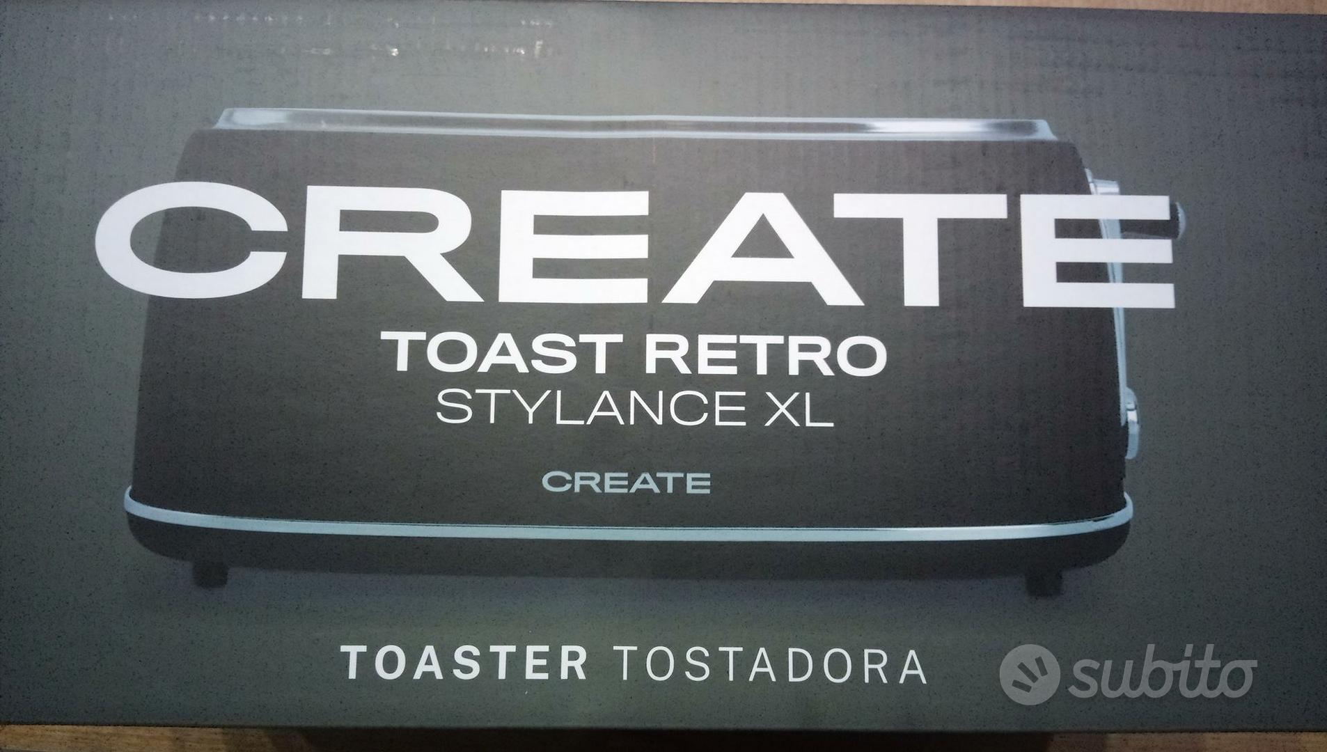 Tostapane CREATE / TOAST RETRO STYLANCE XL - Elettrodomestici In vendita a  Lecce