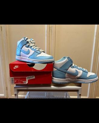 Nike dunk high retro blue/white chill n42