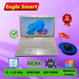 Portatile Sony 15.6" 8GB RAM SSD 120GB - Veloce