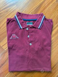 Polo uomo bordeaux borgogna Kappa - Taglia L