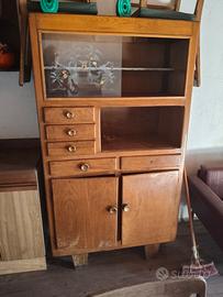 credenza,letto e armadio vintage