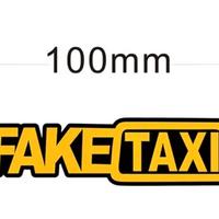 5x Adesivi FakeTaxi per auto moto scooter barca 