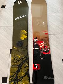 Tavole Snowboard Burton 158 // Rossignol 163 