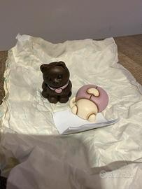 Coppia Gatto/Coccinella Thun Bauli