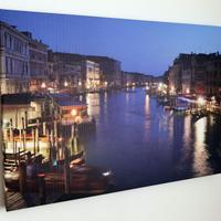 Quadro stampa su tela Venezia 45 x 30 cm NUOVO