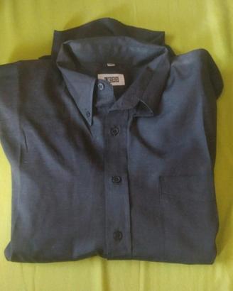 Camicia a maniche lunghe nera