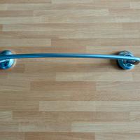 PORTA SALVIETTE BAGNO IN ACCIAIO  SATINATO