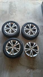 4 cerchioni Alfa Romeo 16'' con 3 ruote Yokohama