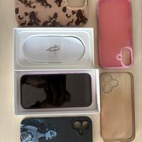 Iphone 16 rosa 128gb tutto originale batteria 89%