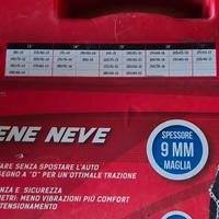 catene da neve