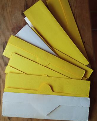 Portanegativi in carta per pellicola 135