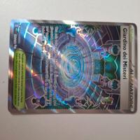Carta pokemon giardino dei misteri allenatore