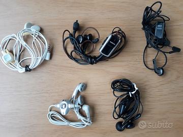 Cuffie Auricolari Smartphone Tablet Jack 3.5