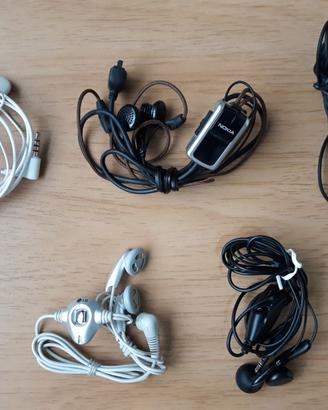 Cuffie Auricolari Smartphone Tablet Jack 3.5