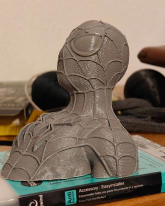 Busto Spiderman da verniciare