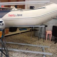 Gommone Honwave 2,40 mt + honda bf2.3