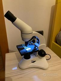 Microscopio biologico Uscamel 40 x -2000x
