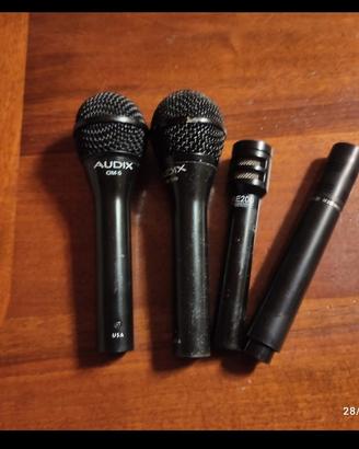 Microfoni Audix OM5 OM3B GUARDA ! 