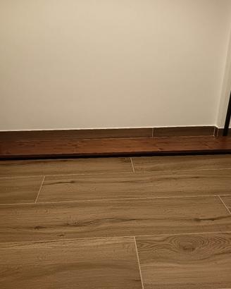 mensola a soffitto legno e ferro
