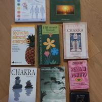 Libri Chakra, massaggio, Reiki, fiori di Bach