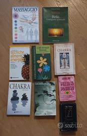 Libri Chakra, massaggio, Reiki, fiori di Bach