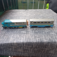 Trenino in latta santa fe made in germany