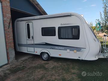 Roulotte hobby de lux 420 kb