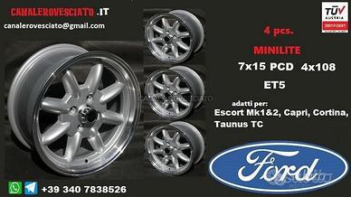 Cerchi MINILITE MINILIGHT 7x 15 4x108 et05 ford