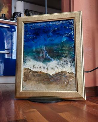 Quadro in resina esposidica 