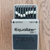 boss equalizer equalizzatore pedale bosa