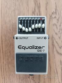 boss equalizer equalizzatore pedale bosa