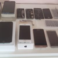 lotto smartphones e ricambi vari