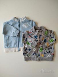 Set di 2 felpe taglia 6/9 mesi