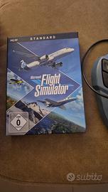 Flight simulator + Thrustmaster
