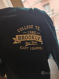  felpa verde scuro invernale.