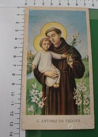 Santino Holy Card "S. Antonio da Padova" - 41  1Ed