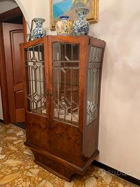 Credenza Vintage in Radica di Noce del 900