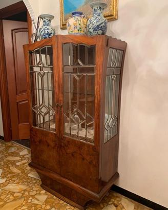 Credenza Vintage in Radica di Noce del 900