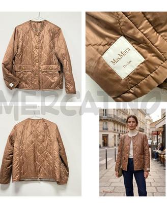 PIUMINO D LEGGERO MAX MARA THE CUBE MARRONE 42